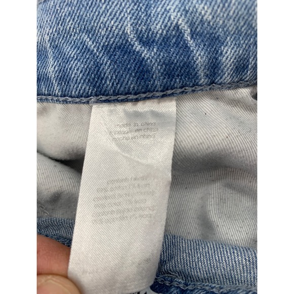 WeWoreWhat Jeans Womens 27 Blue High Rise Straight Leg Light Wash Denim Pants - Picture 4 of 10